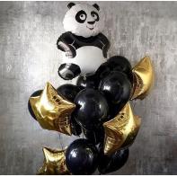 Букет из воздушных шаров Панда