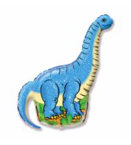 Шар с гелием фигура Динозавр Диплодок