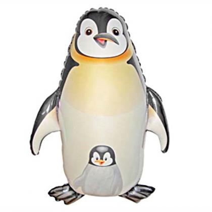 Шар с гелием фигура Пингвин