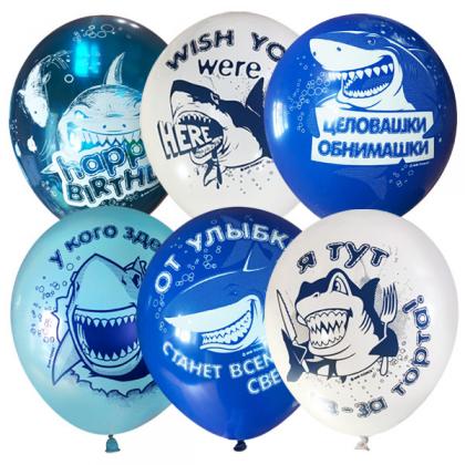 Воздушные шарики на День Рождения Акула